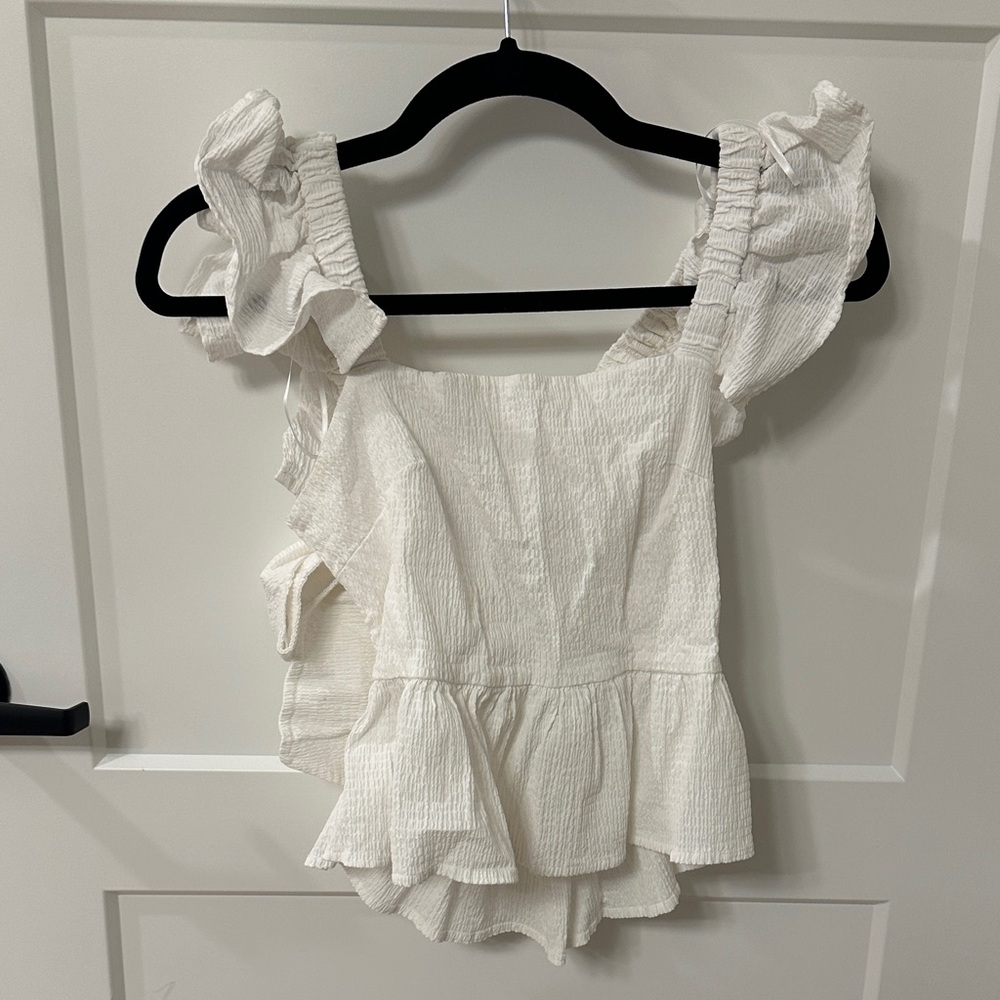 Francesca’s Peplum Top